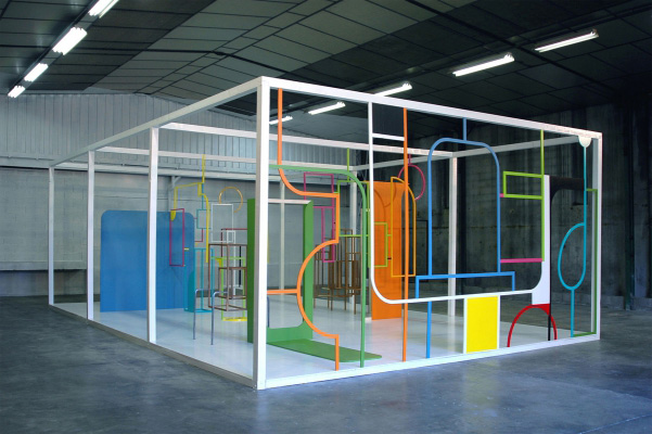 ERIC JOURDAN & ALEX COBAS - Installation dans le cadre des OFF de la Biennale Internationale Design 2006 Saint-Étienne