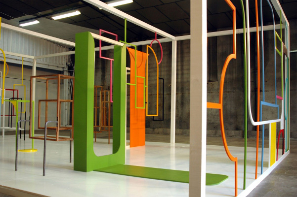 ERIC JOURDAN & ALEX COBAS - Installation dans le cadre des OFF de la Biennale Internationale Design 2006 Saint-Étienne